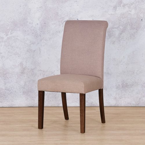 Family Furniture | Classic Dining Room Chair - Custom Design - Barton Dark Oak Wood