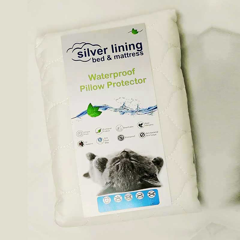Family Furniture | Silver Lining Quilted Pillow Protector