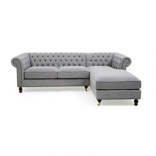 Family Furniture | Chesterfield Couch / Daybed | Three (3x) Seater Couch / Lounger