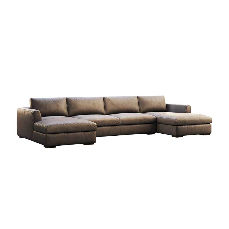 Family Furniture | Natasha Double Couch / Daybed - Four (4) Seater Corner Couch / Lounger